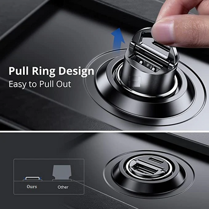 Mini Car Charger Cigarette Lighter USB Fast Charging